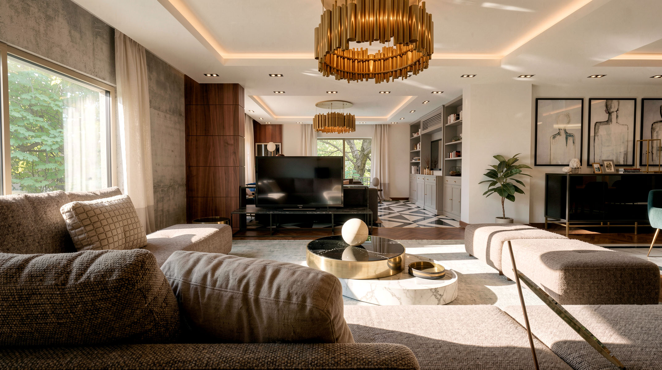 An Apartment Interior