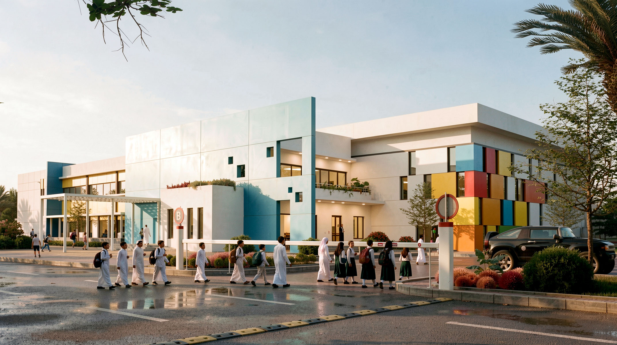 A Saudi Exp. School