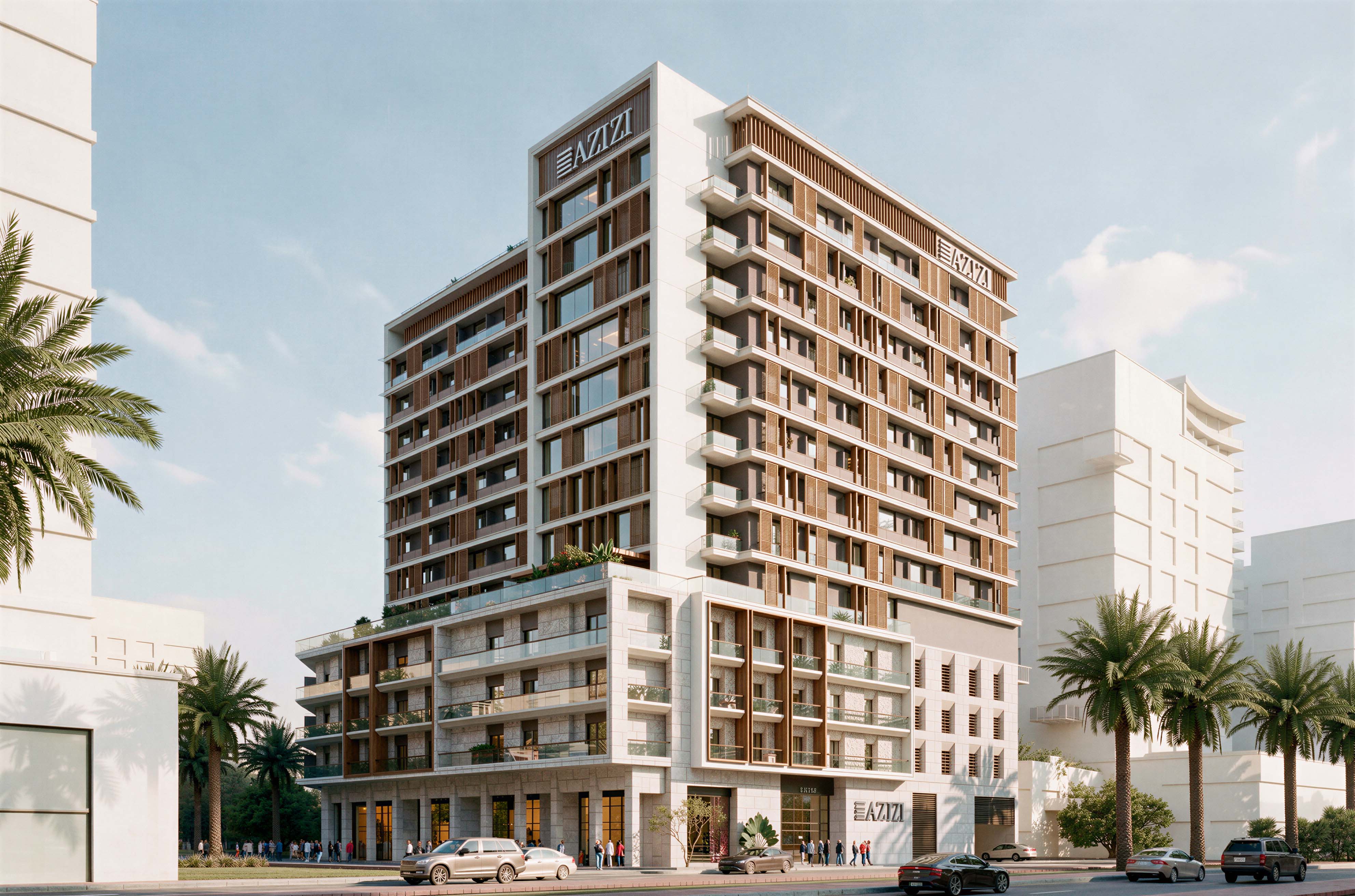 AZIZI Apartment Building